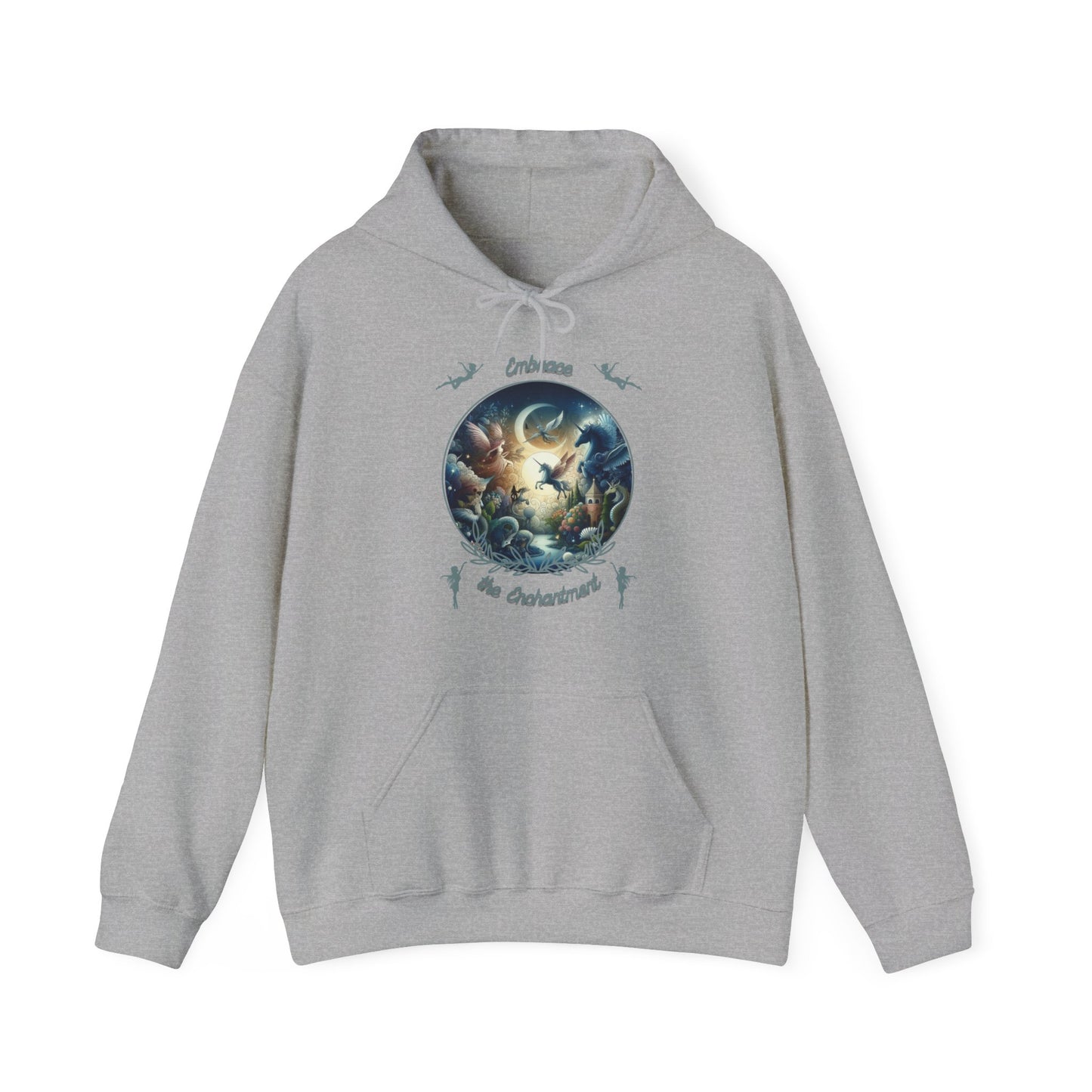 Embrace the Enchantment – Magical Fantasy Creatures Unisex Hoodie
