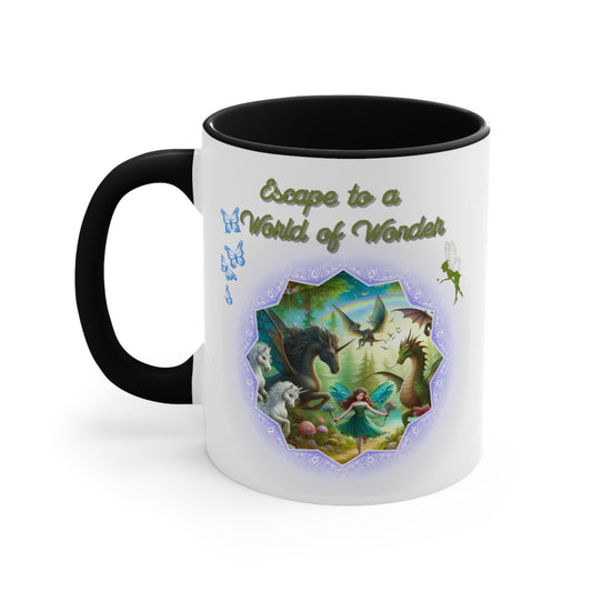 Escape to a World of Wonder – Fantasy Mug Magical Graphic Coffee Mug