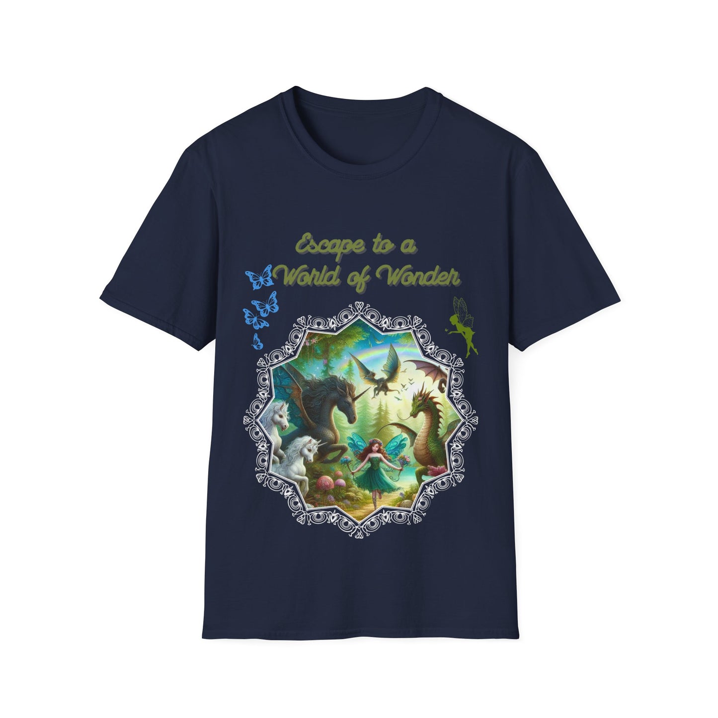 Escape to a World of Wonder – Magical Fantasy Adventure Unisex T-Shirt