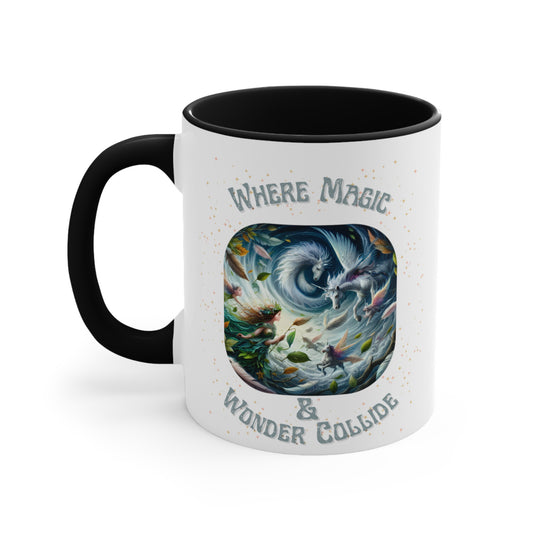 Where Magic and Wonder Collide – Fantasy Mug Magical Graphic Coffee Mug