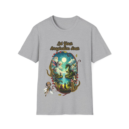 Let Your Imagination Soar – Enchanted Fantasy Art Unisex T-Shirt