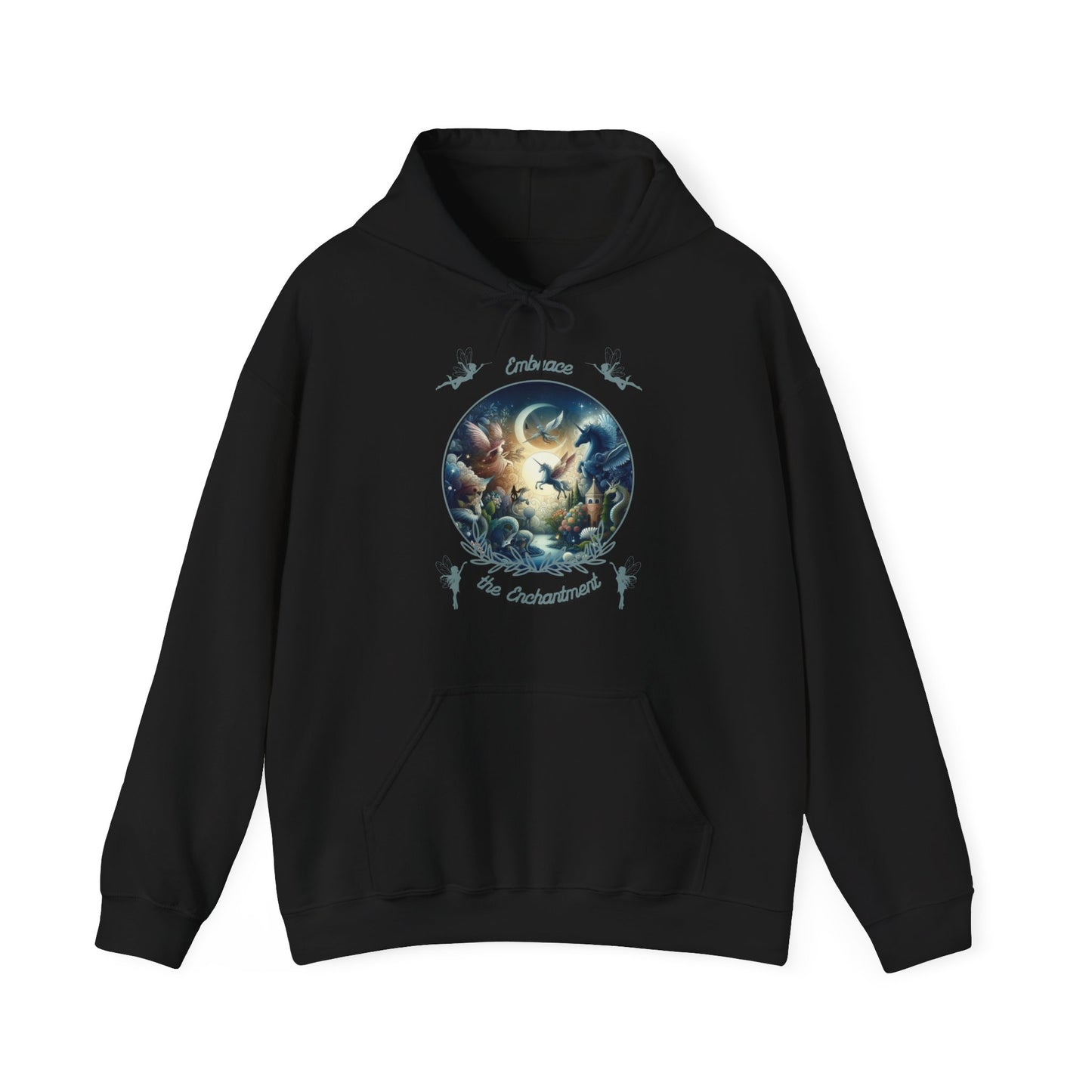 Embrace the Enchantment – Magical Fantasy Creatures Unisex Hoodie