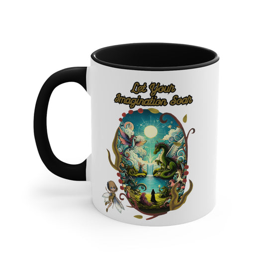 Let Your Imagination Soar – Fantasy Nature Coffee Mug