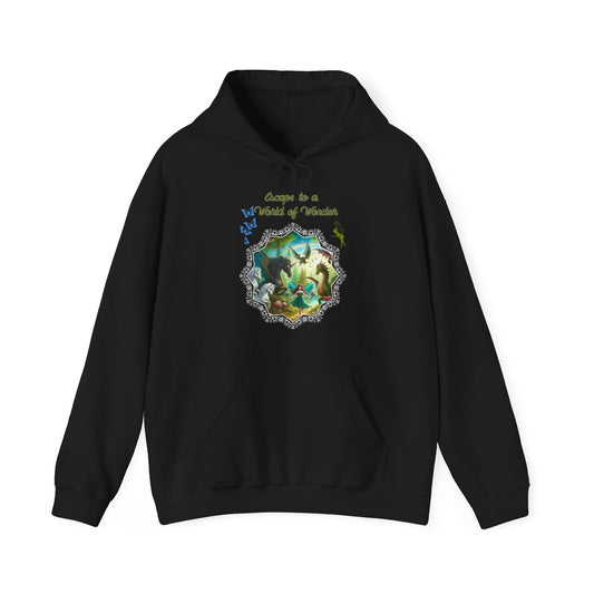 Escape to a World of Wonder – Magical Fantasy Adventure Unisex Hoodie
