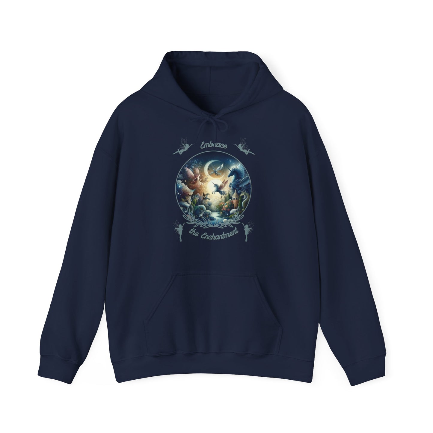 Embrace the Enchantment – Magical Fantasy Creatures Unisex Hoodie
