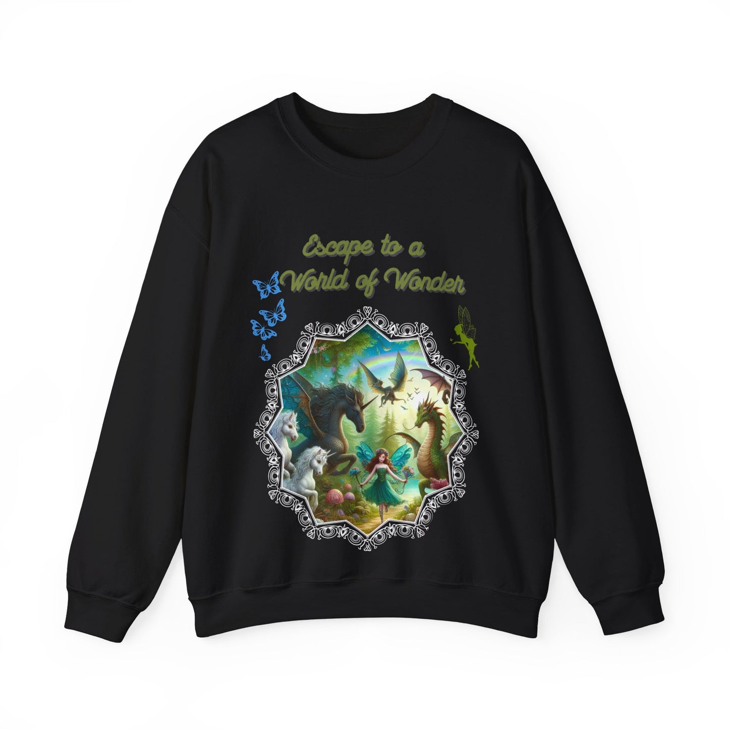 Escape to a World of Wonder – Magical Fantasy Adventure Unisex Sweatshirt