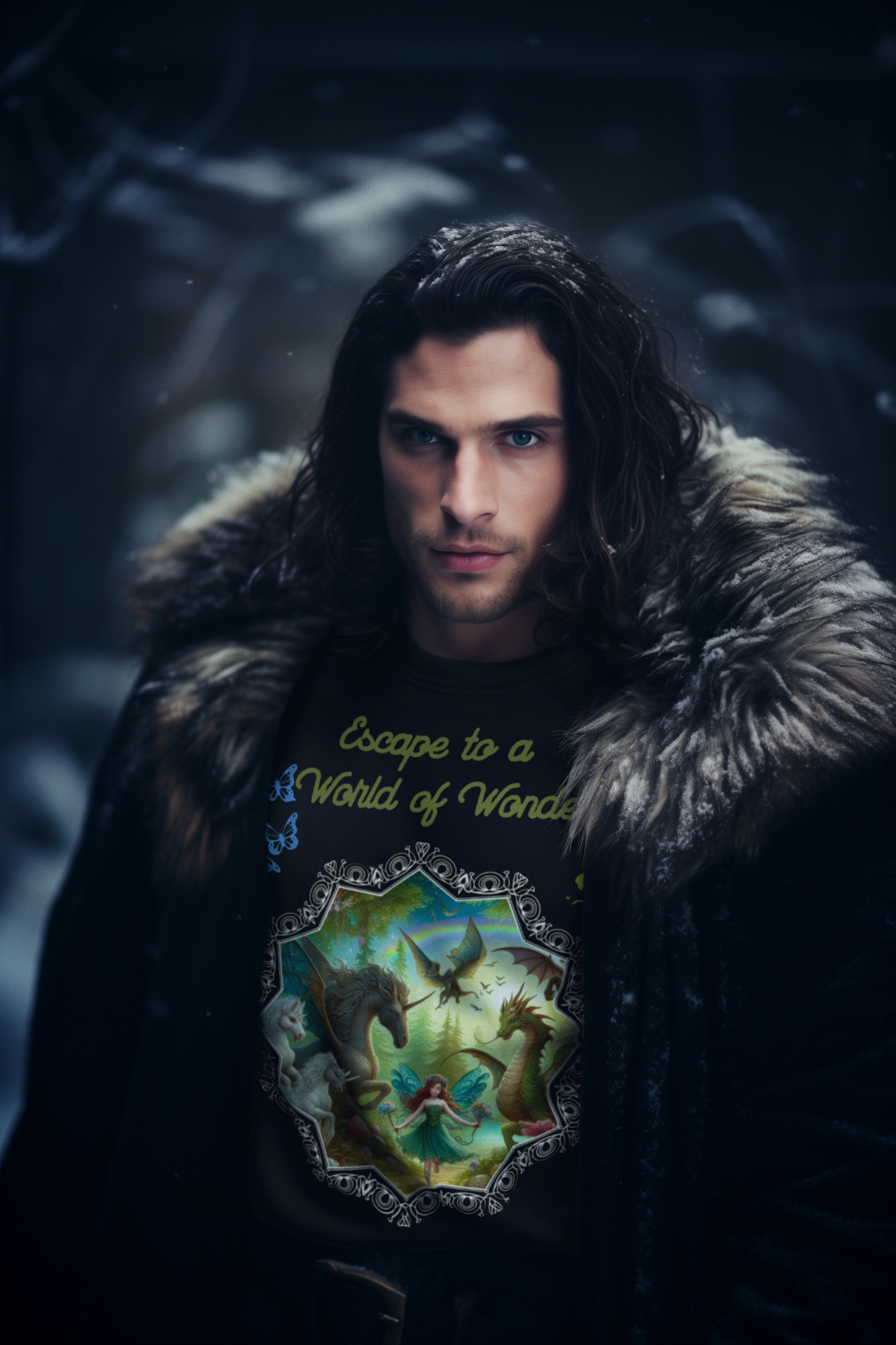 Escape to a World of Wonder – Magical Fantasy Adventure Unisex Sweatshirt
